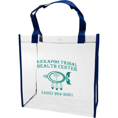 Clear PVC Tote Bag
