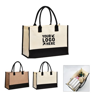 Large Capacity Simple Tote Bag Handbag Shopping Bag