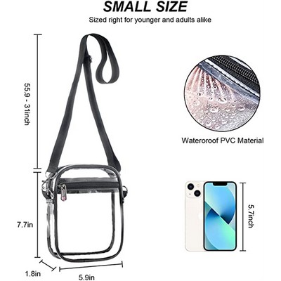 Clear Crossbody Purse Bag