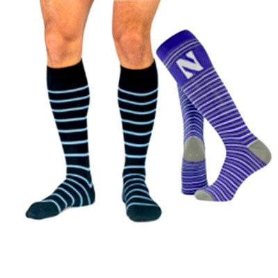 Adult Custom Knit Over the Calf Socks with 200 Needle/168 Needle