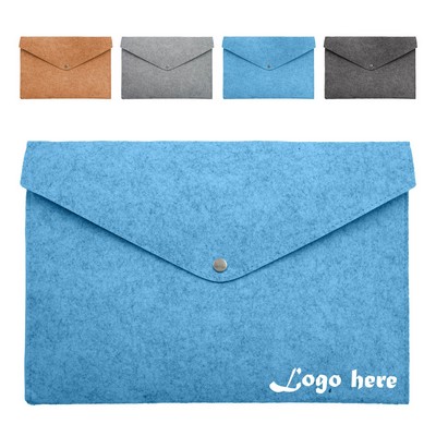 A4 Felt Envelope File Folder