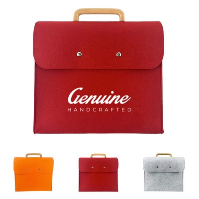 Felt Commuter Tote Bag