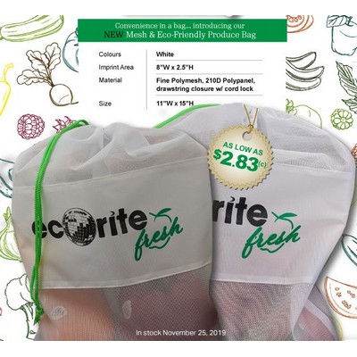 Eco-friendly Flexible Polyester Mesh Stor