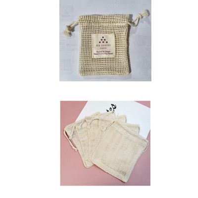 Cotton Mesh Bag 15.8" L x 17.7" W